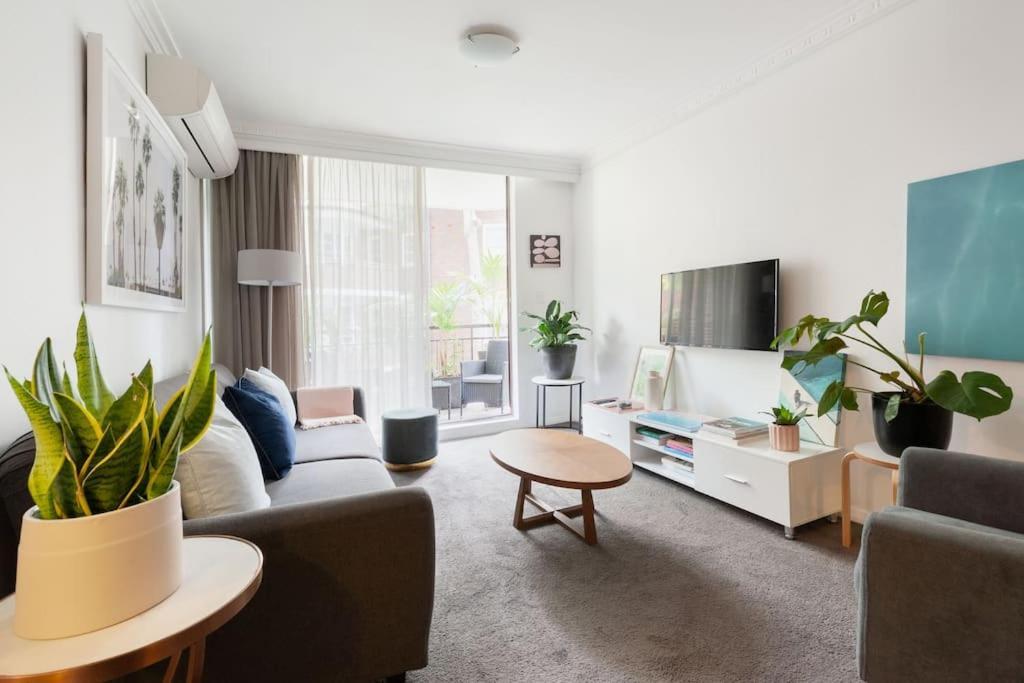Harbourside Style, 2 Bed, A/C, Pool -Elizabeth Bay Apartment Sydney Luaran gambar